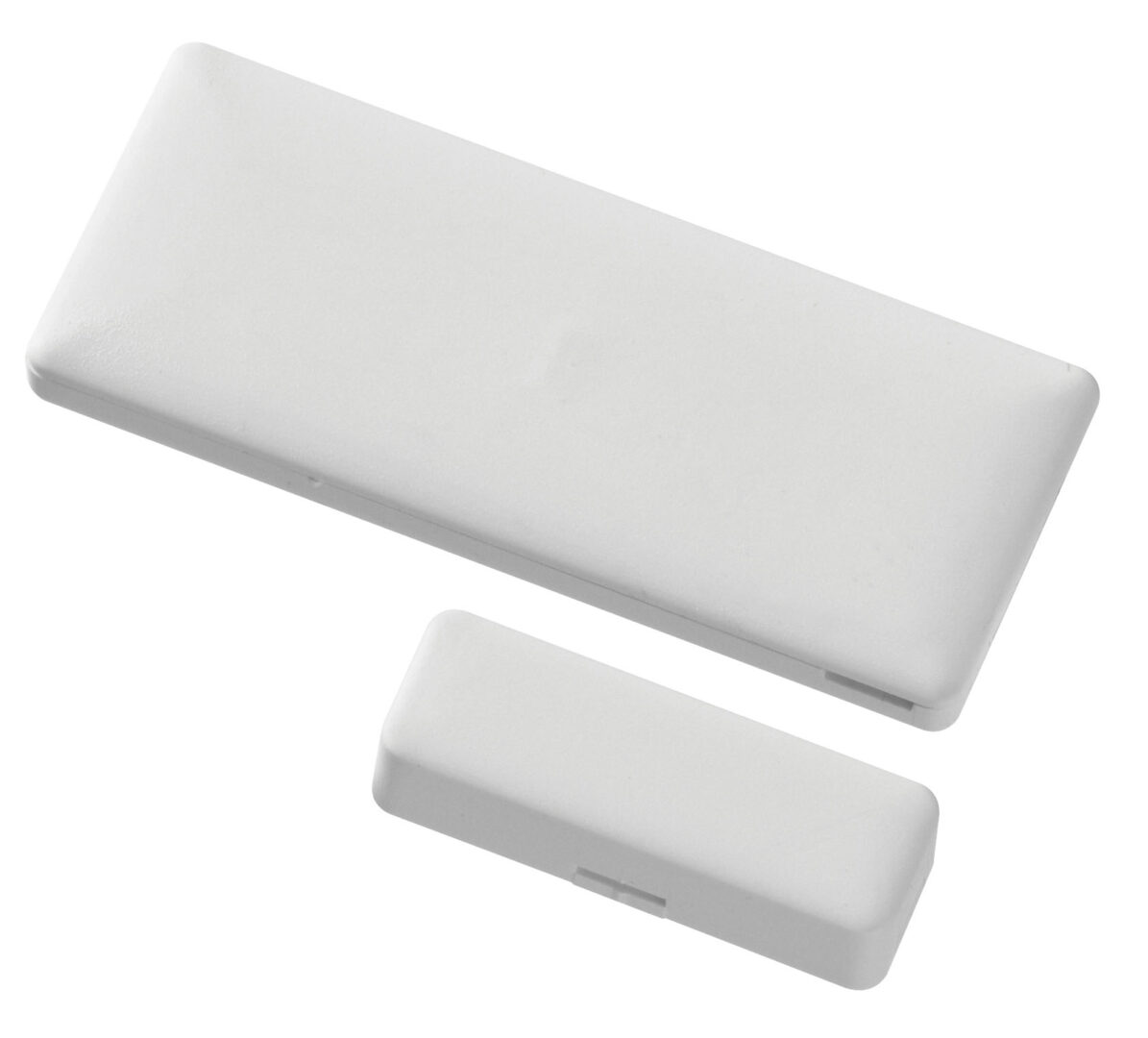 A white door and window contact set.
